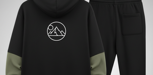 Ensemble jogging et sweat à capuche personnalisé pour homme |   Impression de logo personnalisé |   Motif uni |   100% Coton Antibactérien - Product Image 6