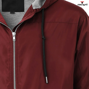 Cortavientos liso informal impermeable con diseño popular High Street de nueva moda personalizado para invierno - Product Image 5