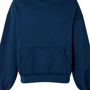 Haute qualité 100% coton écologique Anti-boulochage surdimensionné hommes à capuche lourd tissu français pour l'hiver écran personnalisé - Product Image 5