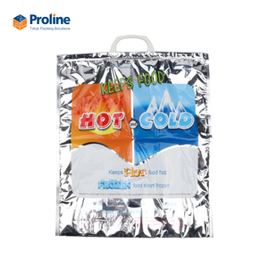 Foldable PE Leopard Pattern Eco Friendly Insulated Thermal <b>Bags</b> Water Resistant Hot Cold <b>Food</b> Storage Catering Takeout - Product Image 3