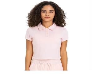 Tenis de manga corta de algodón 100% ligero para mujer para camisa comprimida de secado rápido transpirable de punto ropa para exteriores - Product Image 1