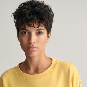 Sudadera Personalizada Informal de Manga Larga con Hombros Caídos, Cuello Redondo, Gráfico de Letras en la Parte Delantera, Ecológica y de Alta Calidad para Mujer - Product Image 6