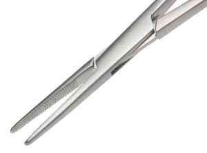 Kilner haute qualité 140mm pince manuelle ensemble artère droite et incurvée mâchoires partiellement dentelées Instruments chirurgicaux base - Product Image 2