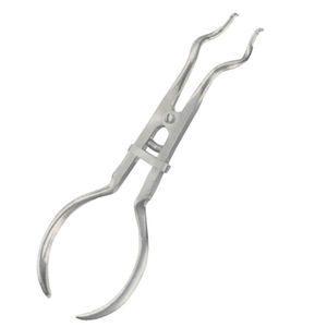 Pinzas de Goma para Odontología de Acero Inoxidable con Función de Cuidado de la Salud, Modelo Brewer de SurgiRight - Product Image 1