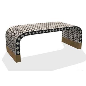 Table basse en os incrusté de designer, vente chaude, exclusive, pour maison moderne de luxe, villa et mobilier d'hôtellerie, en gros - Product Image 6