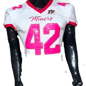 Maillot de football américain maillot de fan parent sublimation broderie grande taille support personnalisé Fabricant d'usine Pakistan - Product Image 1