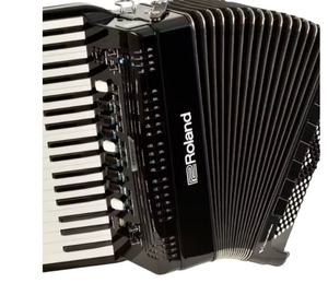 Acordeón V-Accordion FR-4x BK de BEST BUY, Tipo Teclado de Piano, Color Negro, 120 Teclas Básicas, 128 Tonos - Product Image 1