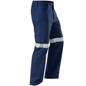 Pantalons de travail de construction neufs sur mesure, vente en gros, coton, multi-poches, vêtements de travail pour hommes, perforés, coton ripstop avec bande 3M - Product Image 4
