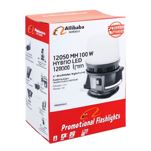 Lampe de travail LED hybride 12050 MH 100 W 12000 lm avec cordon en néoprène de 5 m – Lampes de poche promotionnelles - Product Image 2
