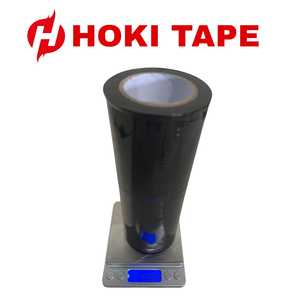 Gran oferta, película de plástico elástica negra de 20cm X 100m, suave a prueba de humedad para moldeo por soplado de alimentos, de larga duración para todas las necesidades de embalaje - Product Image 5