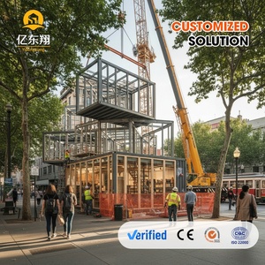 Container prefabbricato da 20 piedi per postazione di sicurezza in comunità con cancello e aree industriali - Product Image 2