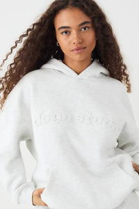 Sweat à capuche pour femme en coton 100% de haute qualité, broderie personnalisée, logo personnalisé, pas cher, hiver, devant, pull-over, vente en gros - Product Image 3