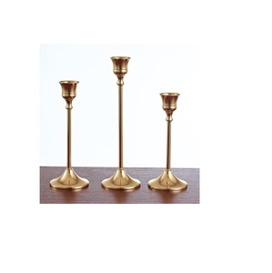 Indian Candle Holder Design and Shiny Finishing Design Highly Decorative Candle <b>Stick</b> Holder Handmade Indoor Decorative - Product Image 1