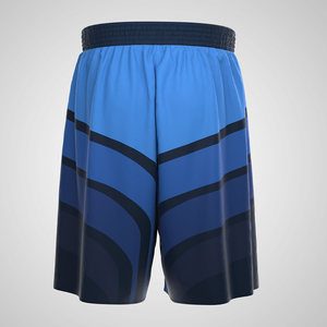 Men's Custom Logo Printed Double <b>Layer</b> Designer Mesh Shorts Summer Solid Pattern Sublimation Casual Style 100% Polyester - Product Image 2