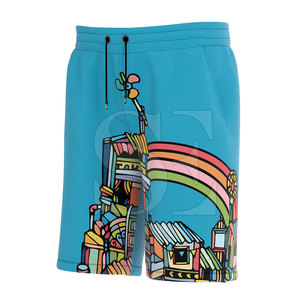 Nouvelle arrivée de shorts légers pour hommes personnalisable sublimation décontracté vente en gros toile tissu OEM non-tissé méthode de tissage - Product Image 3