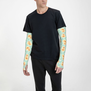 Manchons de bras oem personnalisés pour le travail et l'extérieur en été, coupe par compression respirante avec logo et marque de distributeur - Product Image 3