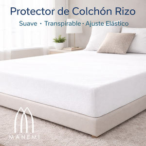 Coprimaterasso in Spugna Lavabile in Lavatrice fino a 25 cm di Altezza con Banda Elastica a 360° per una Vestibilità Perfetta - Serie Cover & Protector - Product Image 2