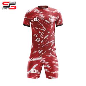 Camiseta de Fútbol de Manga Corta con Estampado Digital de Alta Calidad, Uniforme Deportivo Personalizado, 100% Poliéster, Productos en Oferta - Product Image 3