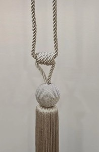 <b>Curtain</b> Tiebacks with <b>Tassels</b> - Product Image 2