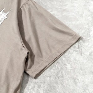 T-shirt en coton inodore pour hommes, imprimé sur mesure, pour les rassemblements entre amis |   Personnalisation OEM/ODM disponible - Product Image 4