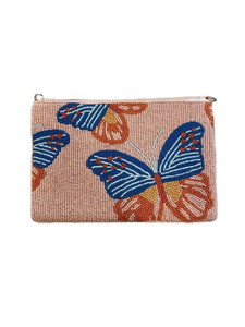 Porte-monnaie brodé pour femmes, mini sac à fermeture éclair avec motif de tacos et de tequila, broderie et couture, par MD HANDICRAFTS - Product Image 3