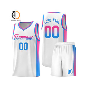 Ensemble de maillots de basket-ball personnalisés Nouvelle taille de maille respirante Uniforme de sublimation dernier cri - Product Image 1