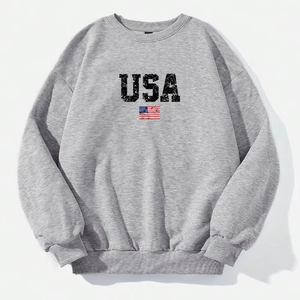 Sudadera personalizada de algodón 100% para hombre, forro polar cómodo con estampado de logotipo personalizado en relieve para invierno - Product Image 1