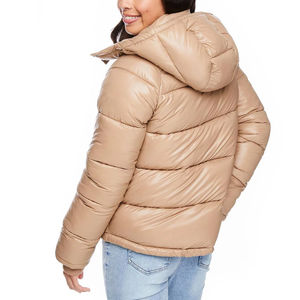 Chaqueta de burbujas de patrón sólido multicolor para mujer a la venta/100% Material de poliéster hecho chaqueta de burbujas diseño personalizado - Product Image 3