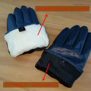 Guantes de moda de cuero Unisex de alta calidad hechos en Pakistán, estilo liso cómodo para uso deportivo informal diario para invierno - Product Image 3