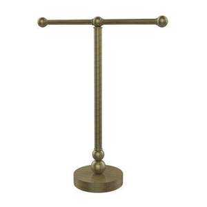 Brass <b>towel</b> stand classic <b>bathroom</b> holder polished metal surface sturdy construction timeless design luxury home decor utility - Product Image 5