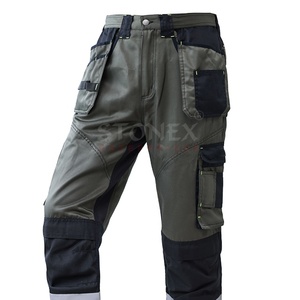 Wholesale Industrial Workwear Uniforms Men's Breathable CE Certified Cargo <b>Trousers</b> - Product Image 1