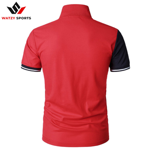 เสื้อโปโลสำหรับผู้ชาย,เสื้อโปโลชายคอปกแบบคลาสสิกสั่งพิมพ์แบบเต็ม - Product Image 2