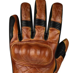 Guantes de Motocicleta con Logotipo Personalizado, Marca Privada, Cuero de Alta Calidad, Transpirables, Dedos Completos, para Deportes de Invierno - Product Image 5