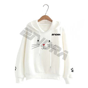 เสื้อฮู้ดแบบสวมหัวสำหรับผู้หญิงเสื้อฮู้ดแบบยาวสำหรับฤดูใบไม้ร่วง - Product Image 3