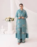 Designer 2025 costumes du Nouvel An indien et pakistanais Bollywood Party Wear Top et robe de mariée Plazzo