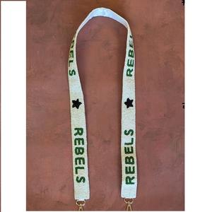 Las mejores correas de guitarra con cuentas de semillas hechas a mano con diseño de monedero de estrella, accesorio de moda bordado a mano - Product Image 2