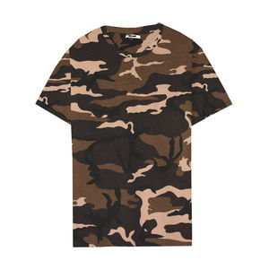 เสื้อยืดแขนยาวผู้ชายคุณภาพพรีเมียม ผสมโพลีเอสเตอร์/คอตตอน เป็นมิตรกับสิ่งแวดล้อม ดีไซน์ลายพราง ปรับแต่งได้ - Product Image 5