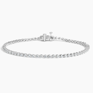 Alto brillo 6 pulgadas corte Moissanite diamante tenis pulsera Starspire joyas SJWTS022 lujo brillante boda joyería de moda - Product Image 1