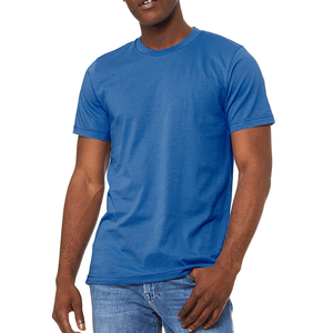 Nuevo tamaño Regular Fit hombres Camiseta 100% algodón diseño Casual Logo impresión Unisex camiseta personalizada - Product Image 3