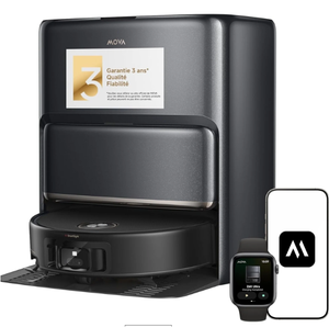 OFFER EU CERTIFIED FOR MOV-AS Z60 Ultra Roller Complete Robot and <b>Mop</b>, 28,000Pa Suction - Product Image 1