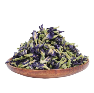 Prix d'usine 100% naturel Fleurs de pois papillon séchées et poudre en vrac emballées pour une utilisation dans le thé vert et la pâtisserie. - Product Image 1