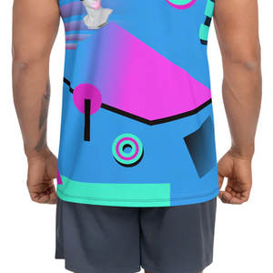 Services OEM en gros, débardeur de sport pour homme, respirant, polyester/coton, logo personnalisé, vêtements de fitness de haute qualité - Product Image 6