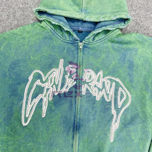 Top vente votre propre logo le plus demandé sweat à capuche zippé Puff imprimé fabriqué en usine sweats à capuche à bas prix hommes sweats à capuche pour hommes - Product Image 6