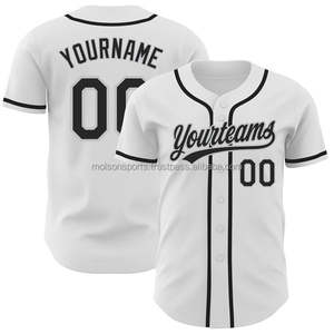 Maillot d'entraînement de baseball d'été de qualité supérieure à col en V, 100 % polyester respirant et à séchage rapide, avec logo personnalisé, prix bas, lot - Product Image 1