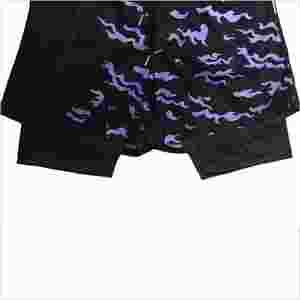 Short professionnel d'entraînement de fitness pour hommes Short spandex double couche de marque personnalisée pour hommes - Product Image 3