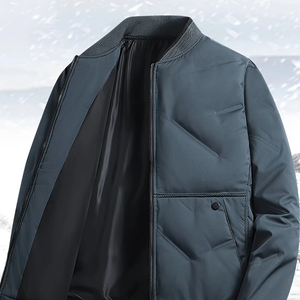 Chaqueta acolchada para hombre de alta calidad, impermeable, cortavientos, para invierno, elegante, ajustada, duradera, fabricante OEM, venta al por mayor - Product Image 1