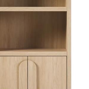 Estantes de libros de madera OEM para cocina, estantería de pared, estante de exhibición con estantes de almacenamiento, armario, sala de estar, dormitorio, uso doméstico - Product Image 4