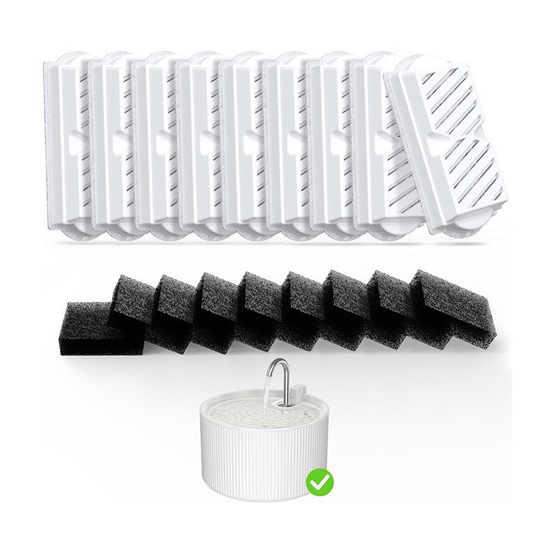 Long-Spout Filter Cartridge & Cotton Pads 9+9