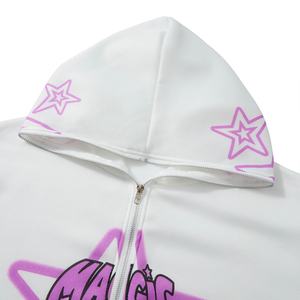 New Arrival Hoodies for <b>Men</b> 100% Cotton Sweatshirt Sets Oversized Custom Heavyweight <b>Pullover</b> Blank Hoodies 2025 - Product Image 5