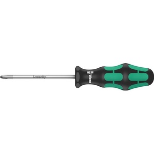 Wera 355 PZ <b>Screwdriver</b> PZD 0 60 mm Blade 2-Component Handle Round Blade - Product Image 1